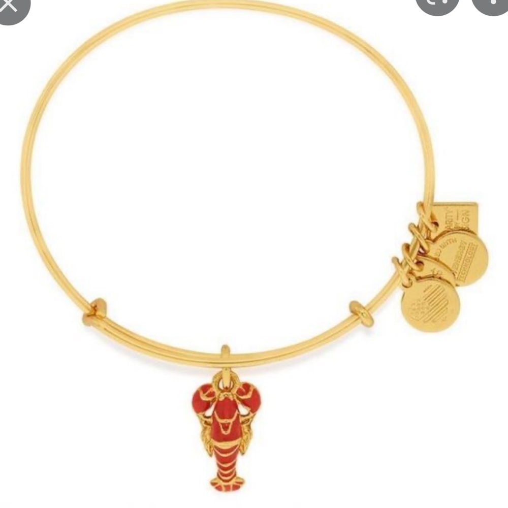 Alex and Ani lobster bracelet